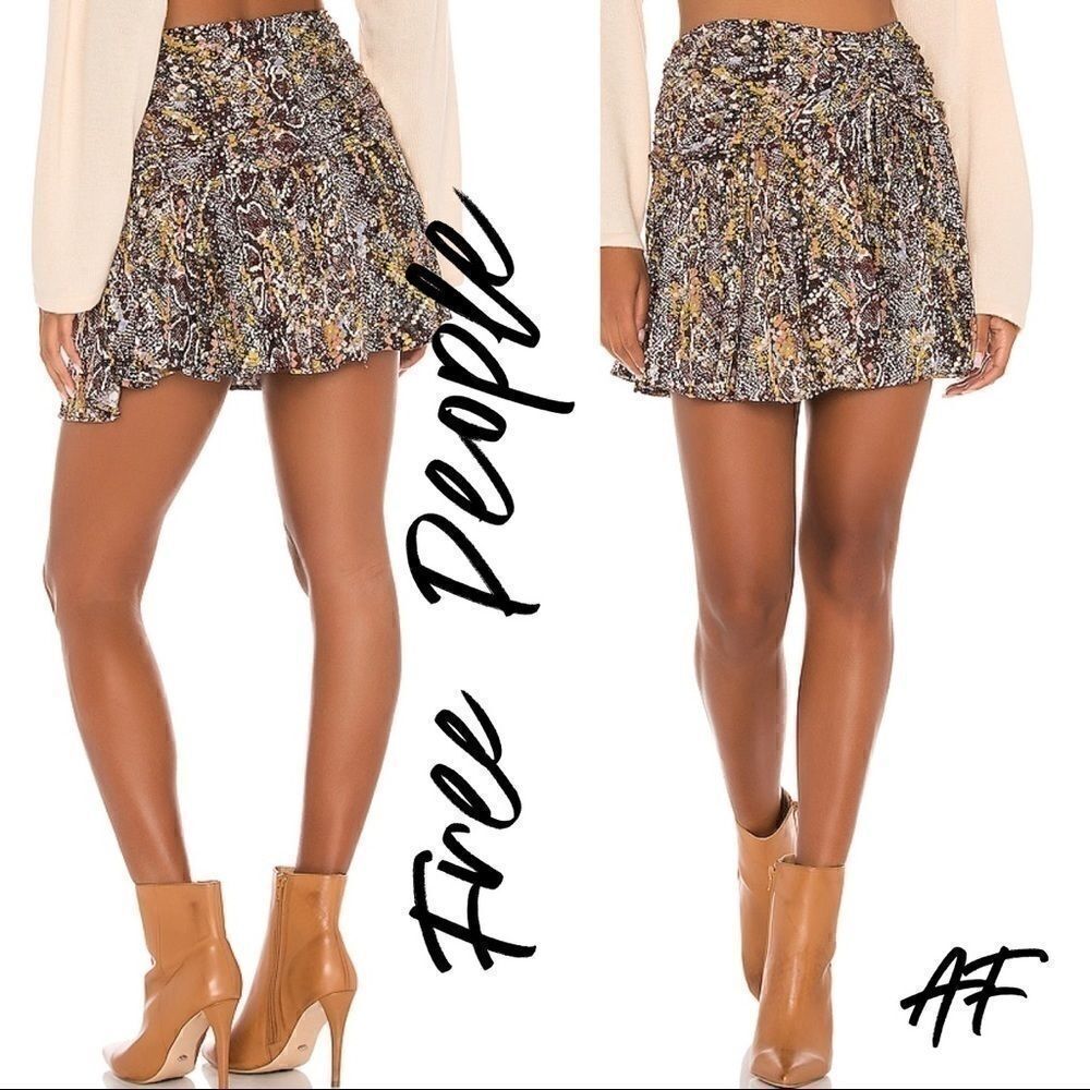 FREE PEOPLE SATURDAY SUN MINI SKIRT NEW